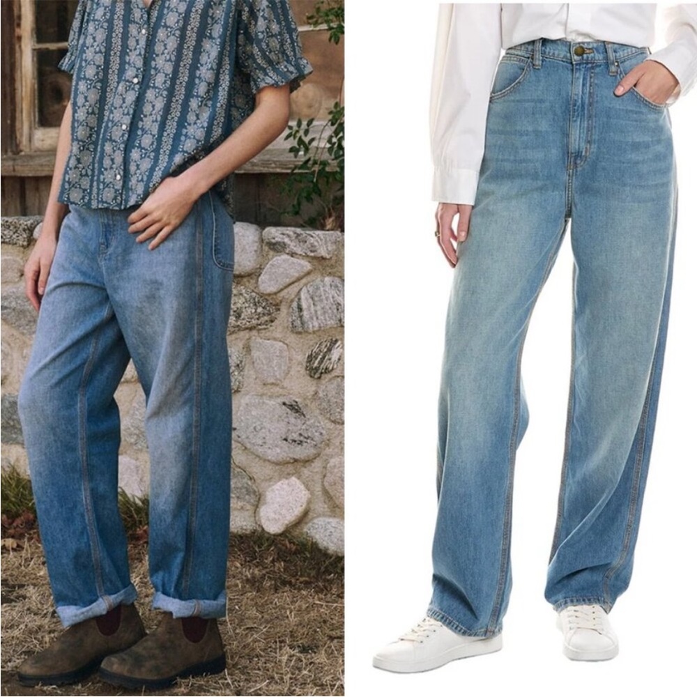 THE GREAT. Women's Straight-Leg jeans